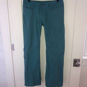 Athleta Dipper pants sz 8 EUC beautiful deep aqua color